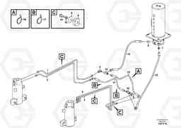 51611 Oscillating system EW140C, Volvo Construction Equipment