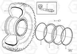 73526 Wheel L350F, Volvo Construction Equipment