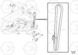 6615 Drawbar/moldboard support G900 MODELS S/N 39300 -, Volvo Construction Equipment