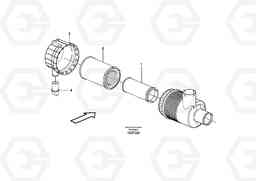 51950 Air filter EW140C, Volvo Construction Equipment