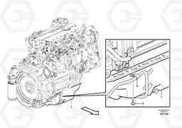 49342 Oil sump EW140C, Volvo Construction Equipment