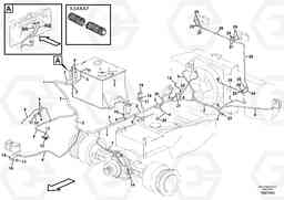 22630 Cable harness, rear L350F, Volvo Construction Equipment