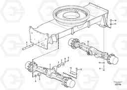 51807 Planet axles with fitting parts EW140C, Volvo Construction Equipment