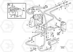 104580 Oil cooler, forword, motor circuit. L180E HIGH-LIFT S/N 8002 - 9407, Volvo Construction Equipment