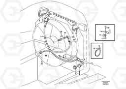 11243 Cable harness, radiator L220E SER NO 4003 - 5020, Volvo Construction Equipment