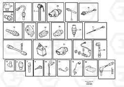 6020 Sensors, reference list L90E, Volvo Construction Equipment