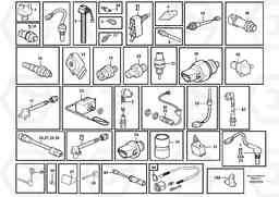 62932 Sensors, reference list L180E S/N 5004 - 7398 S/N 62501 - 62543 USA, Volvo Construction Equipment