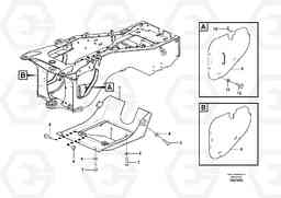 41779 Belly guard, rear. L60E, Volvo Construction Equipment