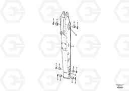 92412 Dipper arm and grease piping with piping seat EW140C, Volvo Construction Equipment