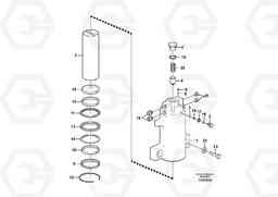 74559 Oscillating system EW140C, Volvo Construction Equipment