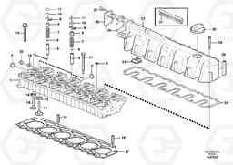 42153 Cylinder head FC2924C, Volvo Construction Equipment