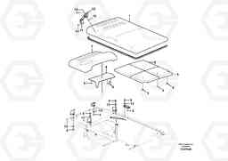 11336 Engine hood EW140C, Volvo Construction Equipment