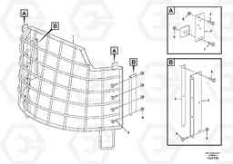 36665 Windshild guard for windshield. L220F, Volvo Construction Equipment