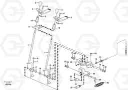 3535 Control levers : travelling ECR48C, Volvo Construction Equipment