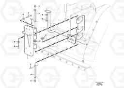 46551 Hinge. L350F, Volvo Construction Equipment