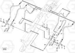 105265 Working hydraulic, dipper arm ECR48C, Volvo Construction Equipment