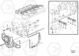 36046 Lubricating oil system A35E FS FULL SUSPENSION, Volvo Construction Equipment