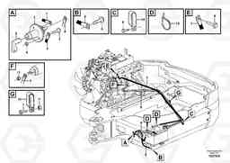 86388 Battery cable and main switch EC35C, Volvo Construction Equipment