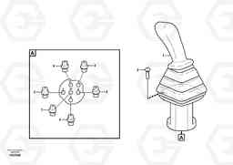 60838 Control stick installation ECR48C, Volvo Construction Equipment