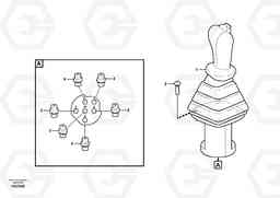 60837 Control stick installation ECR48C, Volvo Construction Equipment