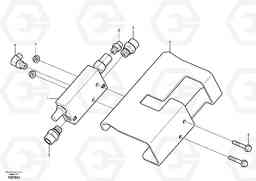 86081 Safety valve ( dipper arm cylinder ) EC35C, Volvo Construction Equipment