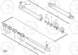 38337 Boom cylinder EC15B TYPE 272 XR, Volvo Construction Equipment