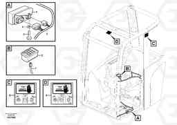 30420 Coded keypad ( anti-start ) EC27C, Volvo Construction Equipment