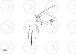 30437 Windscreen wiper, upper EC27C, Volvo Construction Equipment