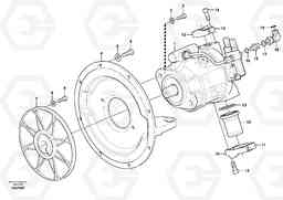 93797 Hydraulic pump with fitting parts ECR48C, Volvo Construction Equipment