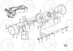 96755 Angle sensor, steering L120F, Volvo Construction Equipment
