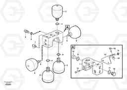 91923 Valve and accumulators L150F, Volvo Construction Equipment