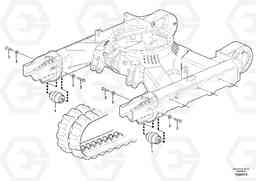 26401 Lower roller ( rubber tracks ) EC35C, Volvo Construction Equipment