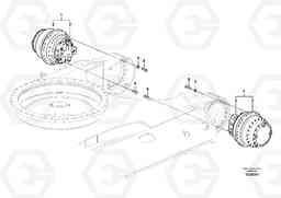 83668 Travel motor with mounting parts EC330B PRIME S/N 15001-, Volvo Construction Equipment