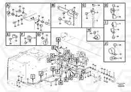 45399 Fuel pipe - Fuel tank FC3329C, Volvo Construction Equipment