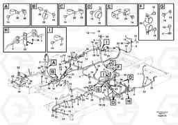 73890 Cable and wire harness, main EC240C, Volvo Construction Equipment