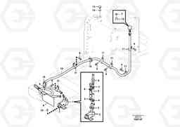 17205 Fuel filling pump with assembling details EW145B, Volvo Construction Equipment