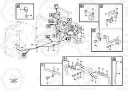 54415 Fuel pipe - Fuel tank EC235C, Volvo Construction Equipment