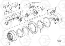 96216 Travel gearbox EC290B SER NO INT 13562- EU & NA 80001-, Volvo Construction Equipment