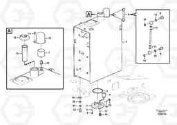 8950 Fuel tank with fitting parts ECR145C, Volvo Construction Equipment