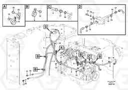 67231 Fuel pipe - Fuel tank ECR145C, Volvo Construction Equipment