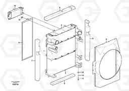 81176 Radiator ECR145C, Volvo Construction Equipment