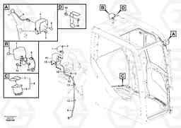 9134 Work lights, extra ECR145C, Volvo Construction Equipment