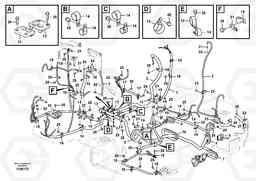 105171 Cable and wire harness, main ECR145C, Volvo Construction Equipment