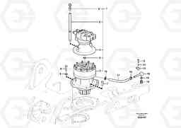 73480 Swing motor with mounting parts ECR145C, Volvo Construction Equipment