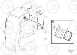 59076 Cable harness for radio. ECR145C, Volvo Construction Equipment