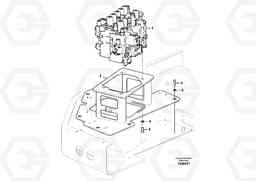 1737 Control valve with fitting parts. ECR235C, Volvo Construction Equipment