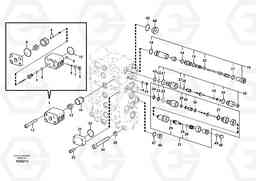 8931 Main control valve ECR235C, Volvo Construction Equipment