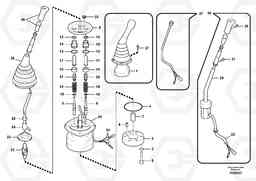 97848 Servo system, remote control valve ECR145C, Volvo Construction Equipment