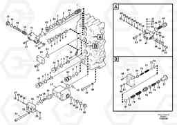 55121 Main control valve EC700C, Volvo Construction Equipment