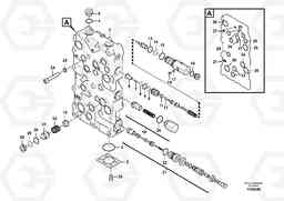 31906 Main control valve EC700C, Volvo Construction Equipment